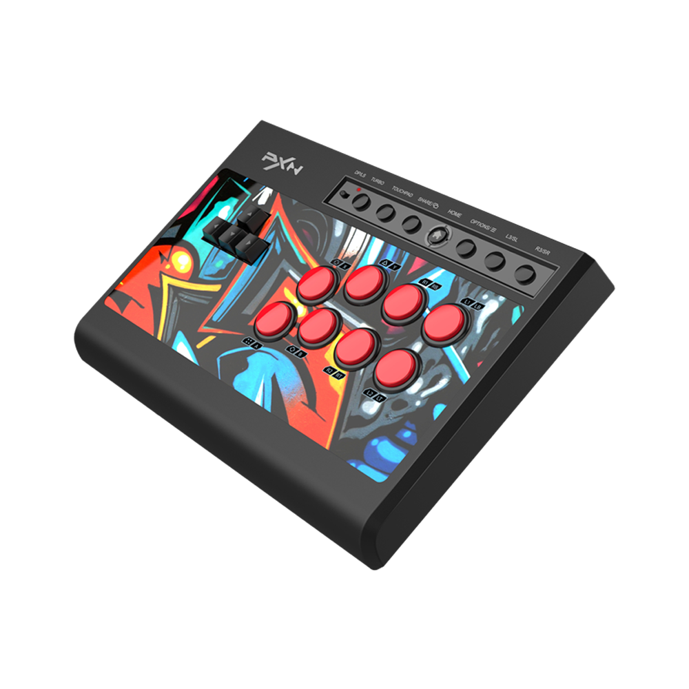 PXN-X8 Gaming Keyboard Controller Black Arcade Fighting Box USB Style PC  Android PS3 PS4 Xbox One
