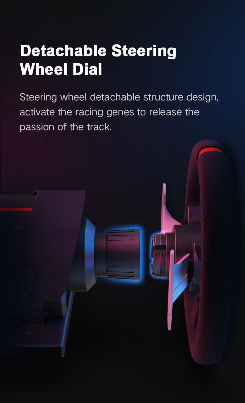 PXN V10 Force Feedback Racing Wheel Multi-Platform
