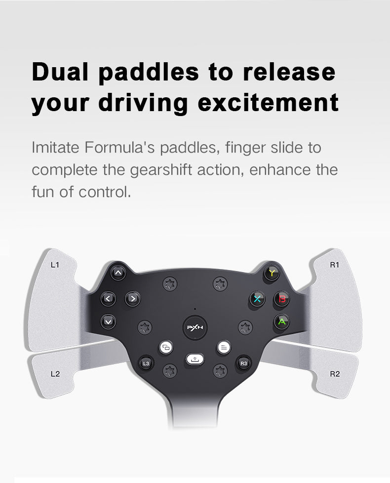 PXN V10 Force Feedback Racing Wheel Multi-Platform