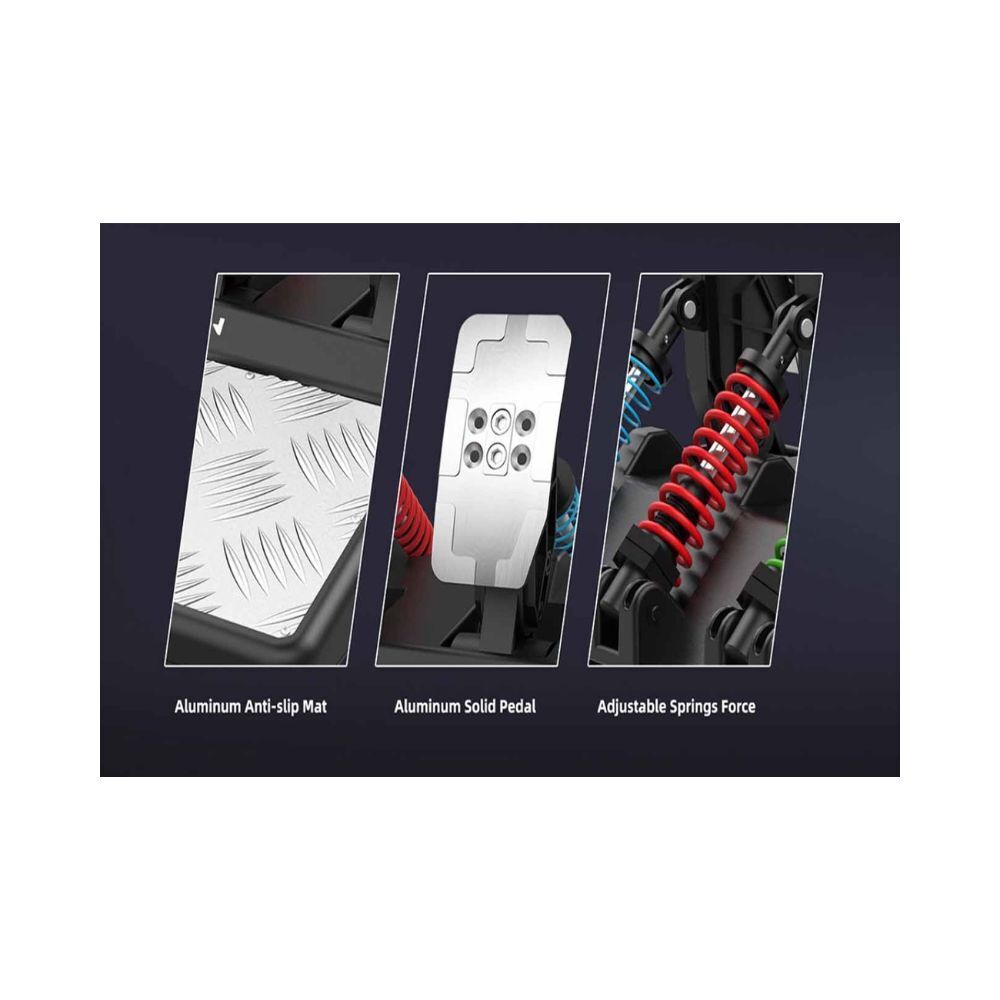 PXN-A3 Racing Pedals PC PS Xbox Hall Effect Adjustable