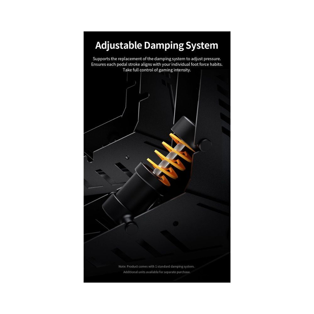 PXN-PD HM Premium Triple Racing Pedals Adjustable Black Hall Effect V10 V12 PC PS4 PS5 Xbox One