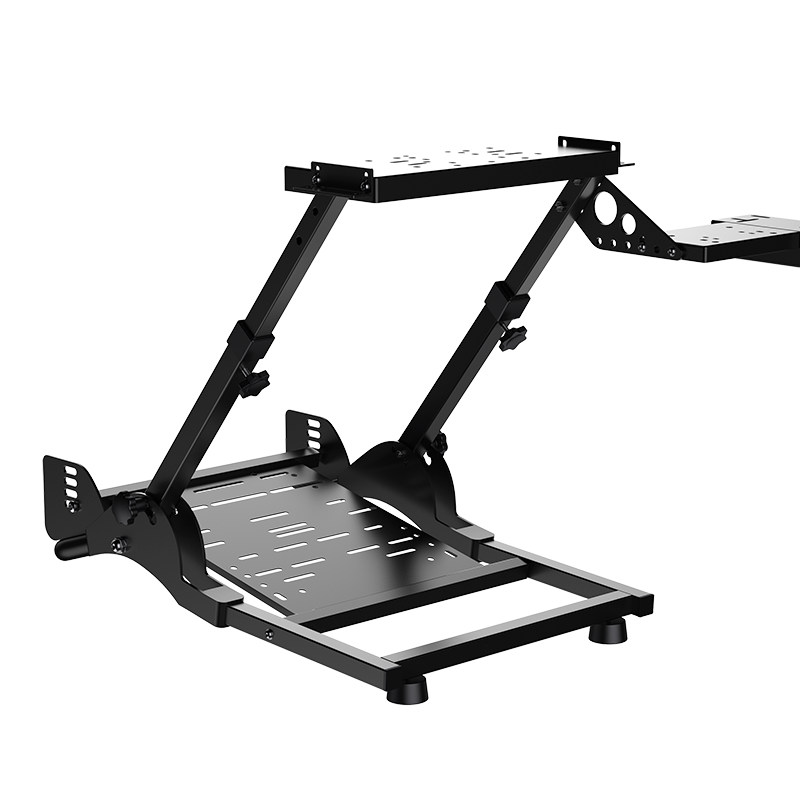 PXN-A10 Foldable and Adjustable Racing Sim Frame Black