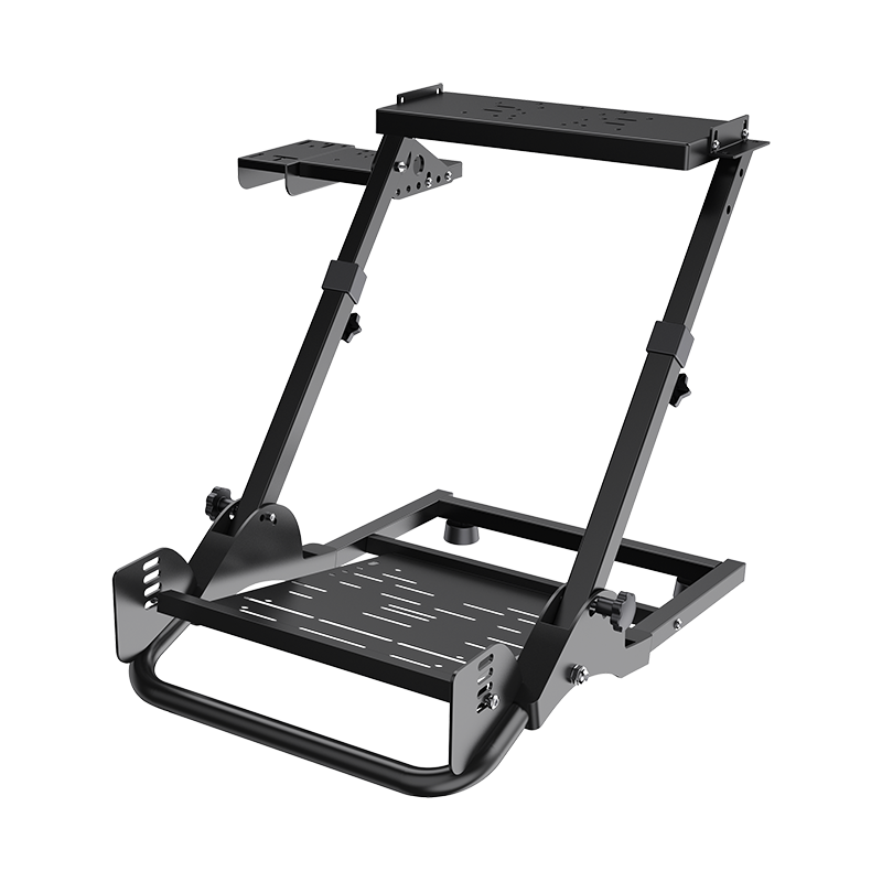 PXN-A10 Foldable and Adjustable Racing Sim Frame Black