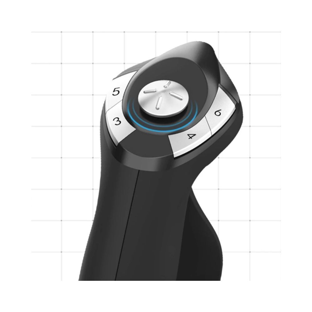 PXN-2119PRO Black Wired Flight Stick PC Consoles Joystick Controller for Flight Simulation Games