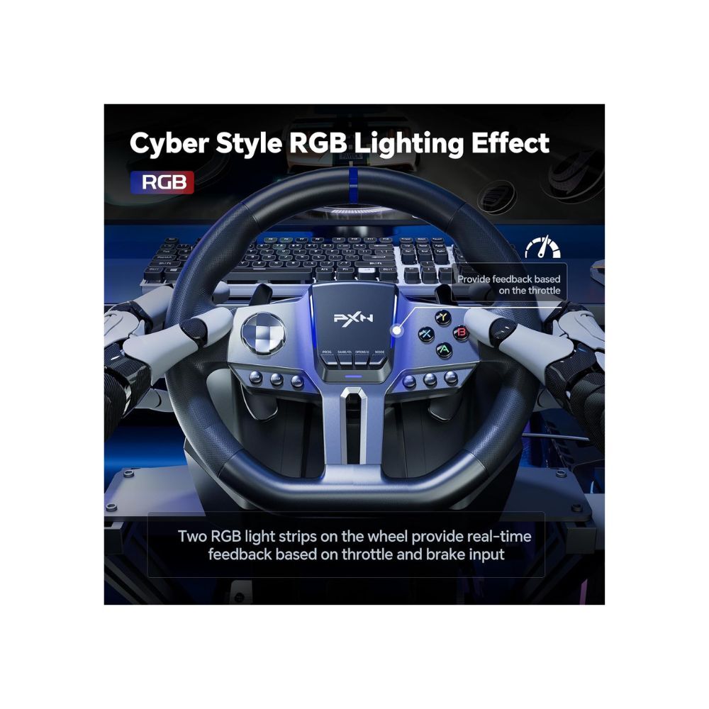 PXN V9 GEN2 Racing Wheel for Xbox PC PS4 Switch2 270 900 Wheel Pedals Shifter