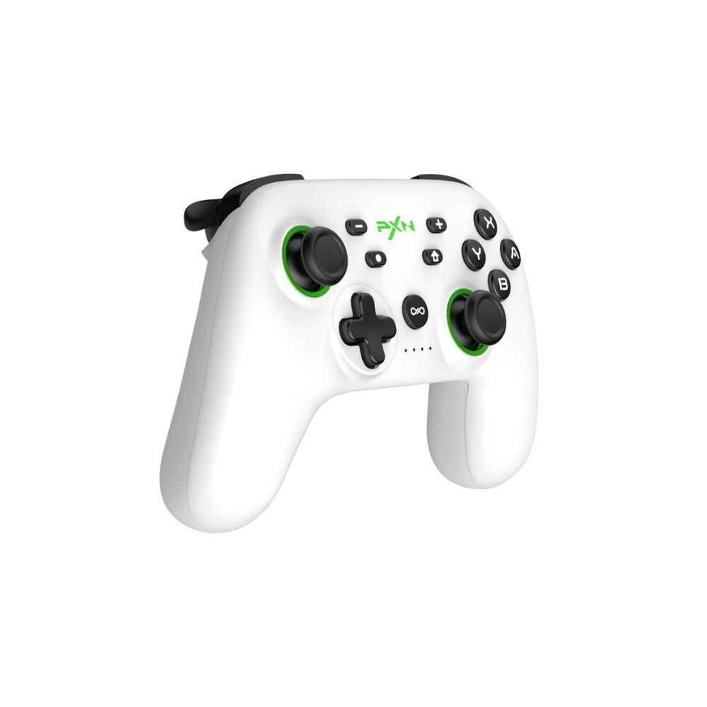 PXN P50S Wireless Controller Stardust Pink for Switch 1 and 2 PC Phones with Gyro NFC Macro Buttons