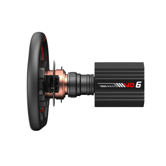 PXN VD6 Direct Drive Racing Wheel and W DS R2 Steering Module with Pedals Bundle for PC