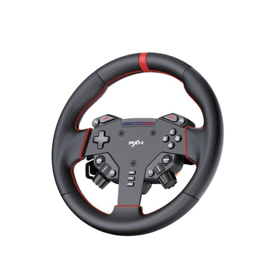 PXN VD6 Direct Drive Racing Simulator Bundle with 280 mm Wheel and 2 Pedal Set for PC
