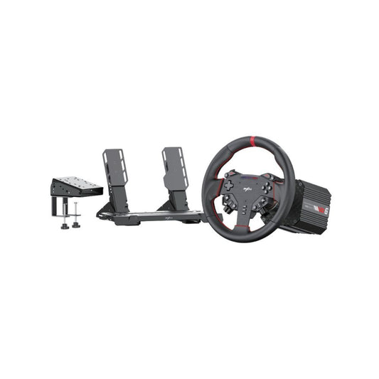 PXN VD6 Direct Drive Racing Simulator Bundle with 280 mm Wheel and 2 Pedal Set for PC