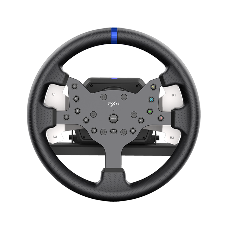 PXN V99 Racing Simulation Set: Force Feedback Wheel, Gear Stick, Adjustable Pedals for PS5/PS4/Xbox/PC