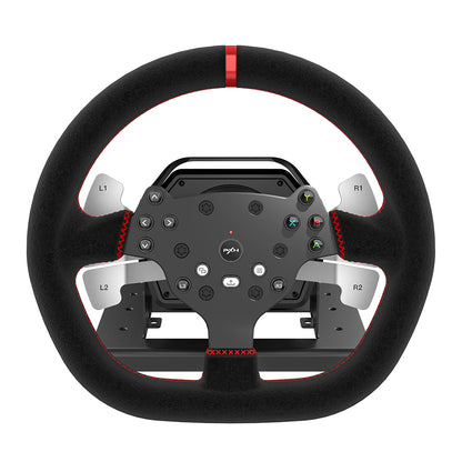 PXN V10 3-in-1 Detachable Force Feedback Racing Wheel with 900 Degree Switch Button, Dual Paddle Shifters for PS5, PS4, Xbox Series & PC Gaming