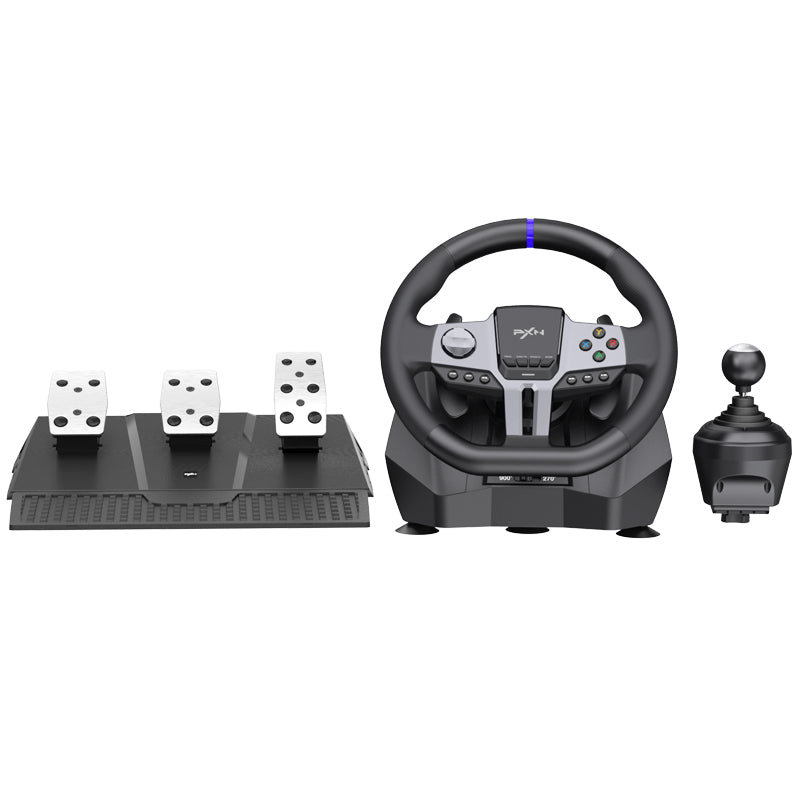 PXN V9 GEN2 Racing Wheel for Xbox PC PS4 Switch - 270/900 Wheel Pedals Shifter