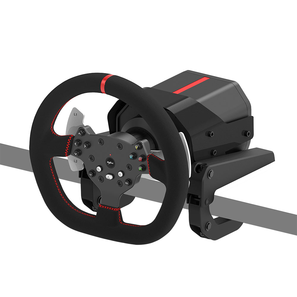 PXN V10 3-in-1 Detachable Force Feedback Racing Wheel with 900 Degree Switch Button, Dual Paddle Shifters for PS5, PS4, Xbox Series & PC Gaming