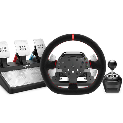 PXN V10 3-in-1 Detachable Force Feedback Racing Wheel with 900 Degree Switch Button, Dual Paddle Shifters for PS5, PS4, Xbox Series & PC Gaming