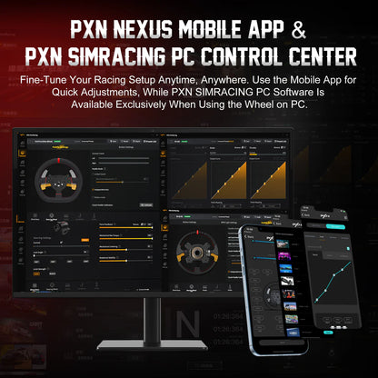 PXN V10 Ultra Direct Drive Racing Wheel Bundle 3.2Nm Torque with Pedals