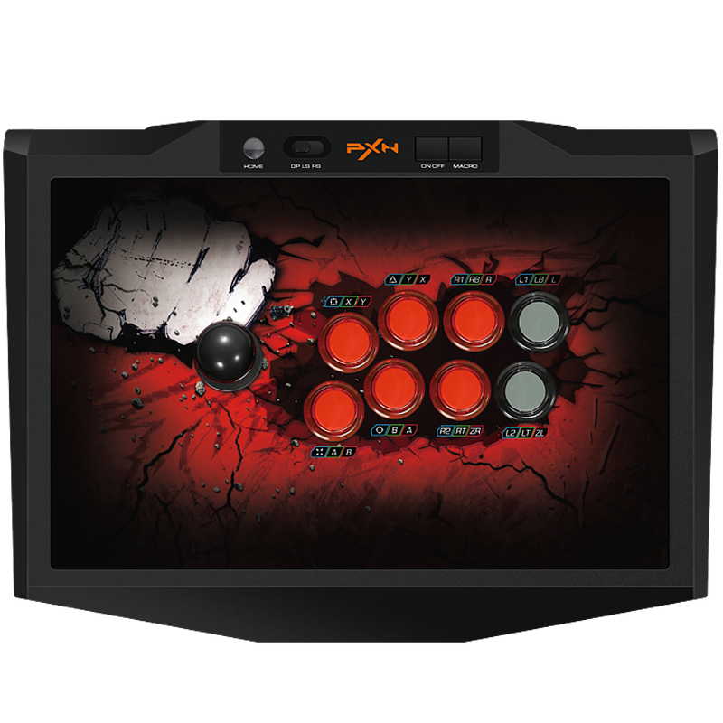 PXN-X9 Premium Arcade Flighting Stick with Sanwa-Buttons