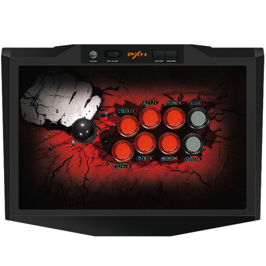 PXN-X9 Premium Arcade Flighting Stick with Sanwa-Buttons