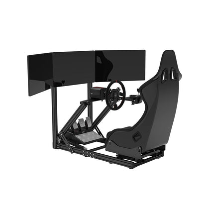 PXN A12 Premium Steel Triple Screen Racing Frame and Bucket Seat