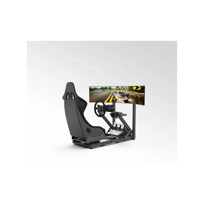 PXN A12 Premium Steel Triple Screen Racing Frame and Bucket Seat