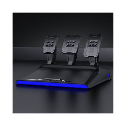 PXN V99 Racing Simulation Set Force Feedback Wheel 6 in 1 Gear Stick Adjustable Pedals PC PS3 PS4