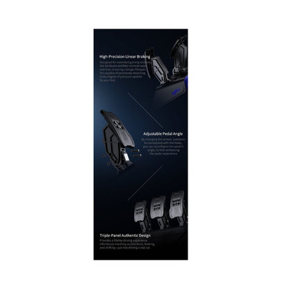 PXN V99 Racing Simulation Set Force Feedback Wheel 6 in 1 Gear Stick Adjustable Pedals PC PS3 PS4