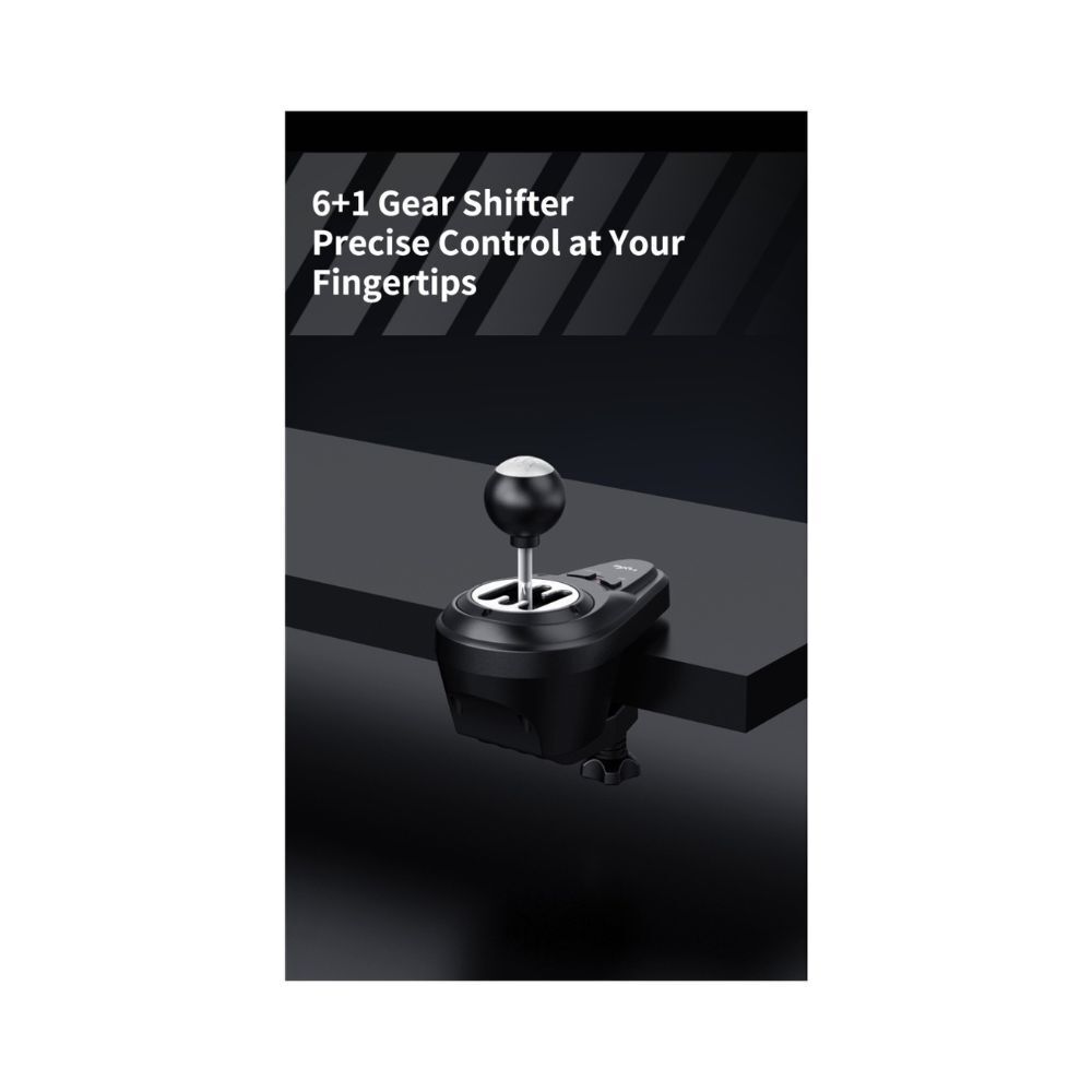 PXN V99 Racing Simulation Set Force Feedback Wheel 6 in 1 Gear Stick Adjustable Pedals PC PS3 PS4