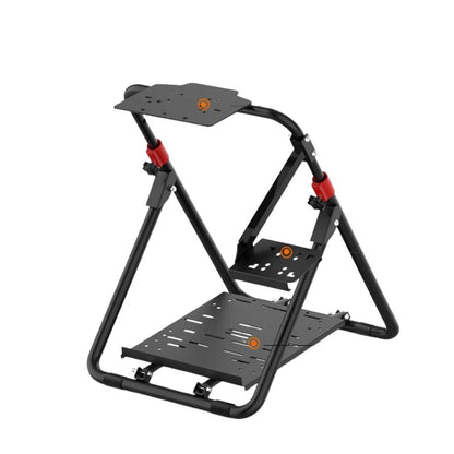 PXN-A9 Foldable Racing Wheel Stand - Adjustable Pedal Angle, Retractable 38cm, Collapsible Design for Gaming Steering Wheels