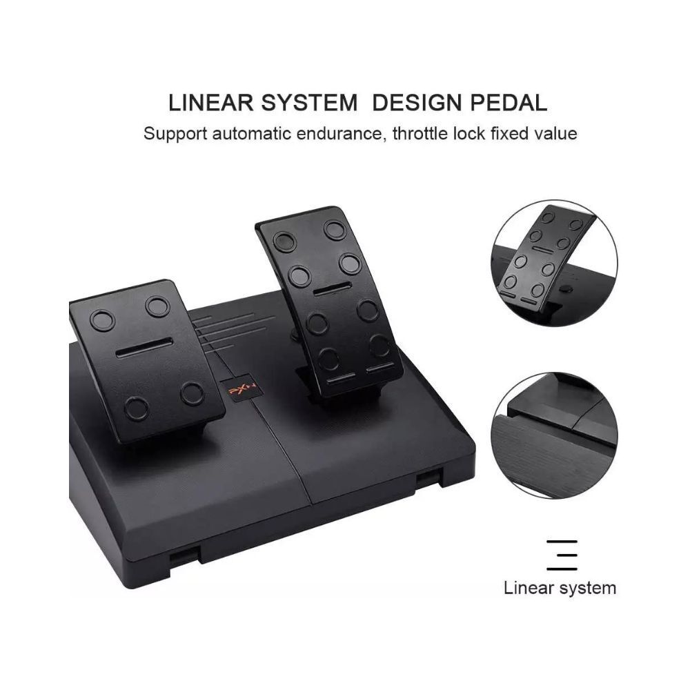 PXN V3 Pro Racing Wheel Switch 1 2 PC PS4 Xbox One Series X S Vibrate Pedals Clamp 180 Degree Rotate