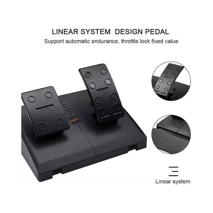 PXN V3 Pro Racing Wheel Switch 1 2 PC PS4 Xbox One Series X S Vibrate Pedals Clamp 180 Degree Rotate