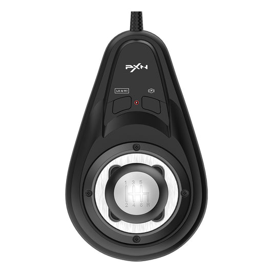 PXN-A7 6 1 H-Pattern Racing Gear Shifter for PC Table Clamp Multi-Interface Black