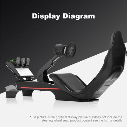 PXN V10 3-in-1 Racing Wheel with 9000 Feedback Adjustable Pedals for PS5 PC