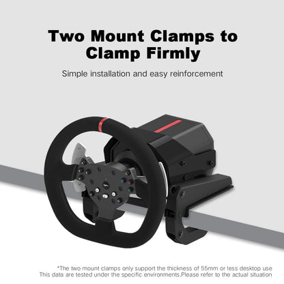 PXN V10 3-in-1 Racing Wheel with 9000 Feedback Adjustable Pedals for PS5 PC