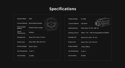 PXN V12 DDL + WDS 6NM DD Wheel Base & Racing Wheel