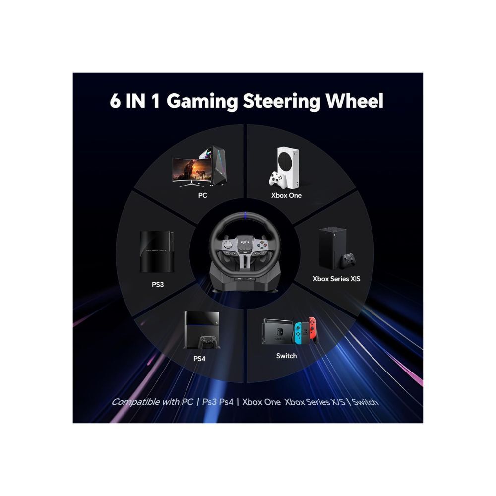 PXN V9 GEN2 Racing Wheel for Xbox PC PS4 Switch2 270 900 Wheel Pedals Shifter