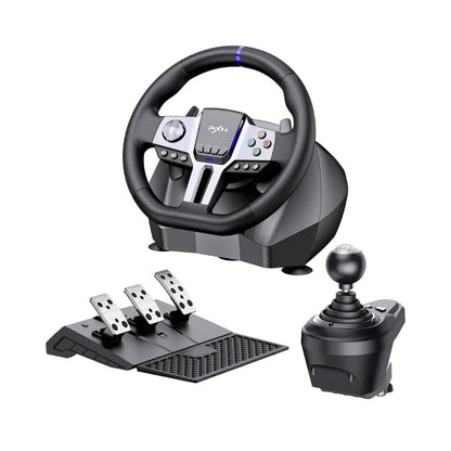 steering wheel with pedals for ps4 PXN V9 GEN2 Racing Wheel for Xbox PC PS4 Switch2 270 900 Wheel Pedals – PXN Australia