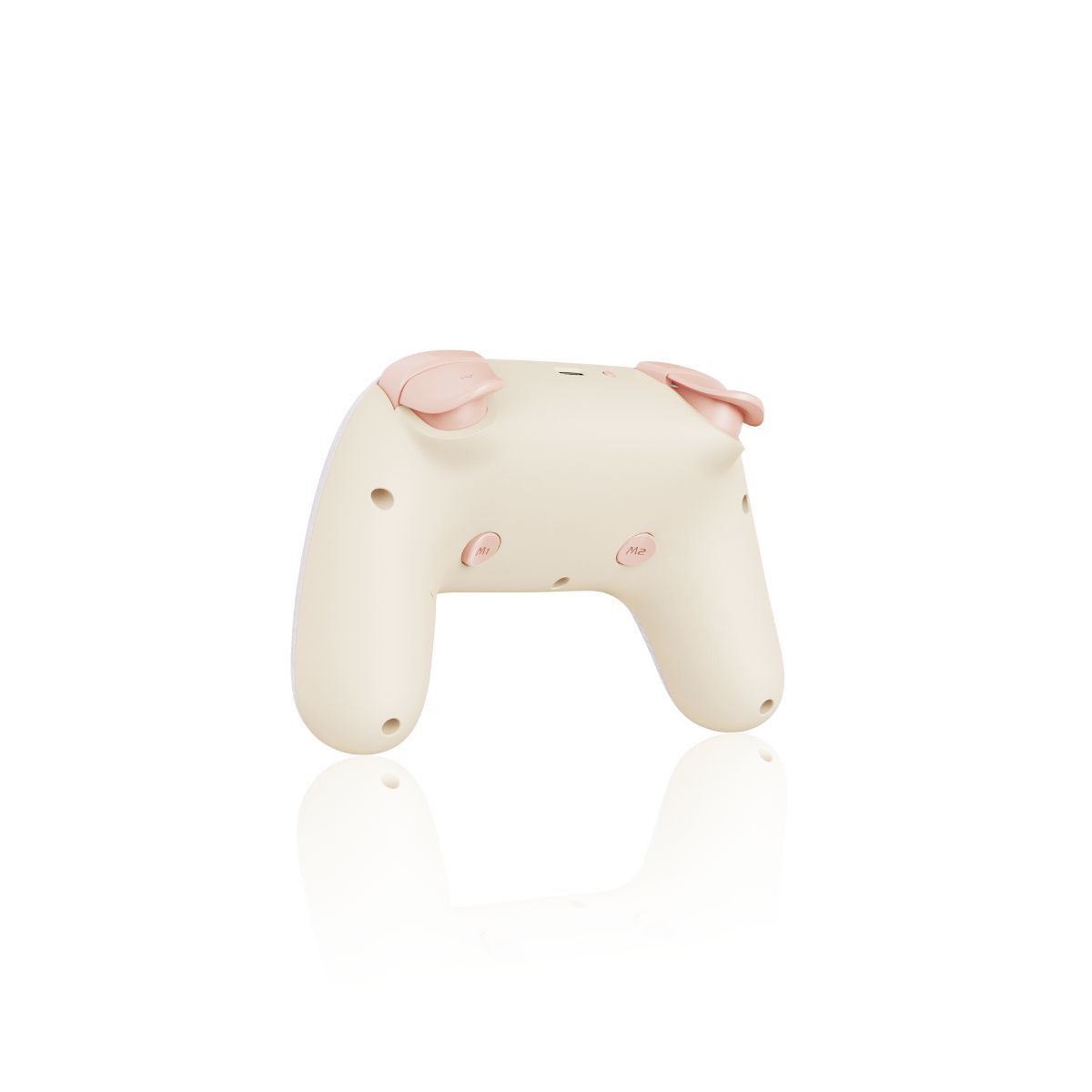 PXN P50S Wireless Controller Stardust Pink for Switch 1 and 2 PC Phones with Gyro NFC Macro Buttons