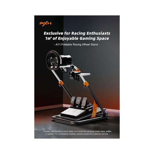 PXN A11 Foldable Racing Wheel Stand  Adjustable Simulator Cockpit for Logitech Thrustmaster More