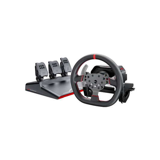 PXN V10 Pro 3.5nm Direct Drive Sim Racing Steering Wheel Pedals Kit Black for PC PS4 PS5 Xbox Series