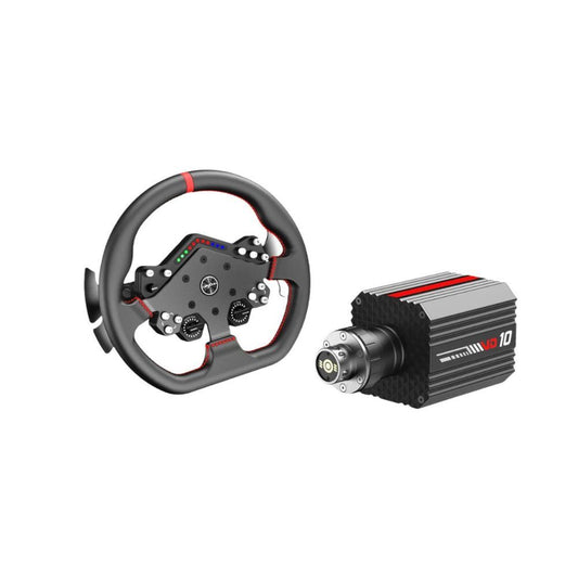 PXN VD10 WDS R2 Direct Drive Racing Wheel 10Nm Torque with LED RPM Display and Alloy Paddle Shifters for PC