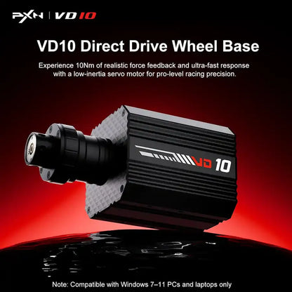 PXN VD10 Direct Drive Wheelbase 10Nm Force Feedback for PC
