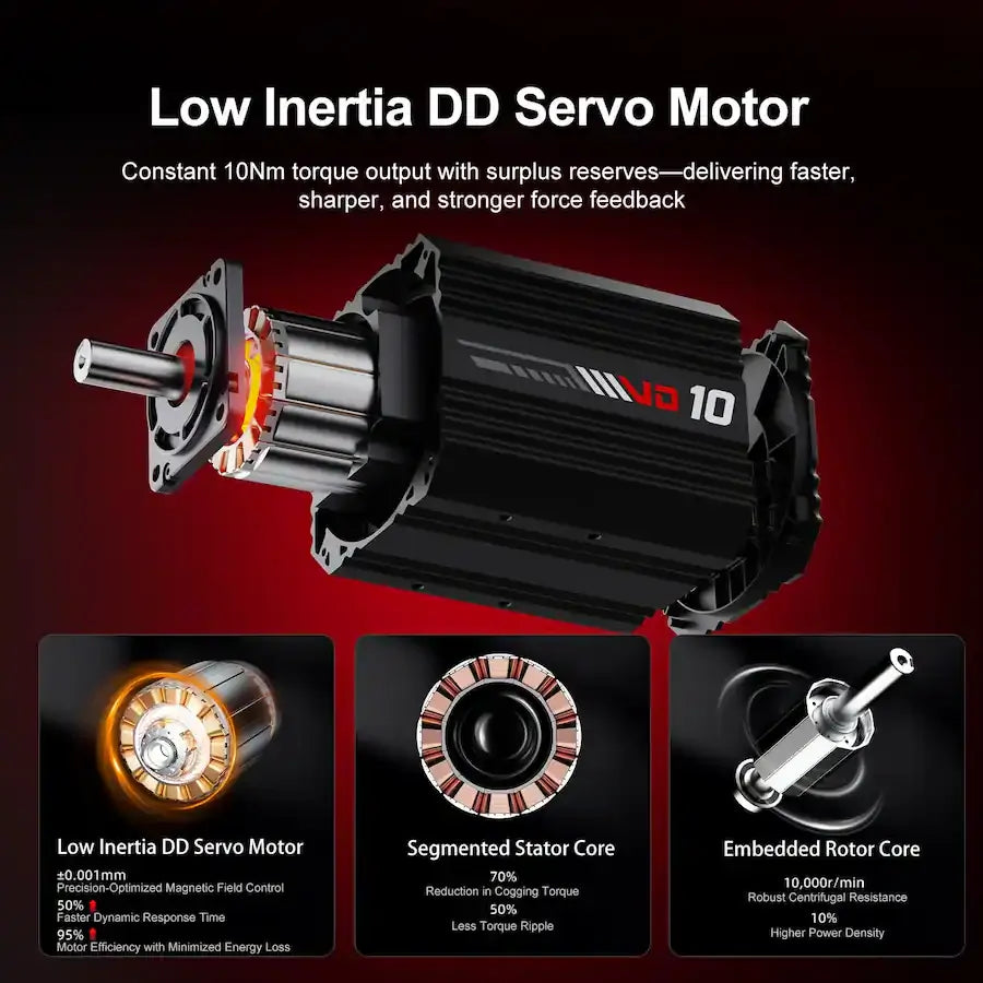 PXN VD10 Direct Drive Wheelbase 10Nm Force Feedback for PC