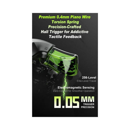 PXN P5 Wireless Wired Gaming Controller 1000Hz Hall for PC Switch iOS Android Black