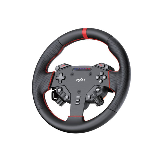 PXN VD6 Direct Drive Racing Simulator Bundle with 280 mm Wheel and 2 Pedal Set for PC