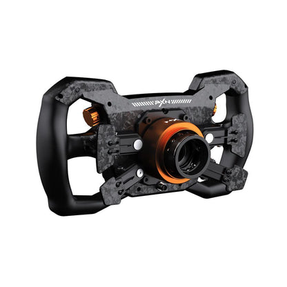 PXN GT ONE Racing Steering Wheel Carbon Fibre Black Suede Grip