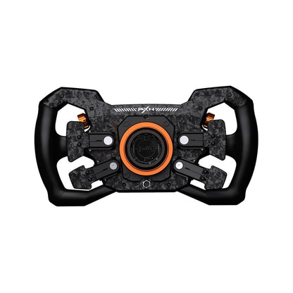 PXN GT ONE Racing Steering Wheel Carbon Fibre Black Suede Grip