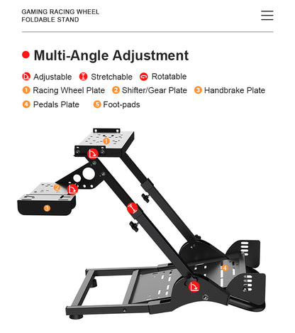 PXN-A10 Foldable and Adjustable Racing Sim Frame