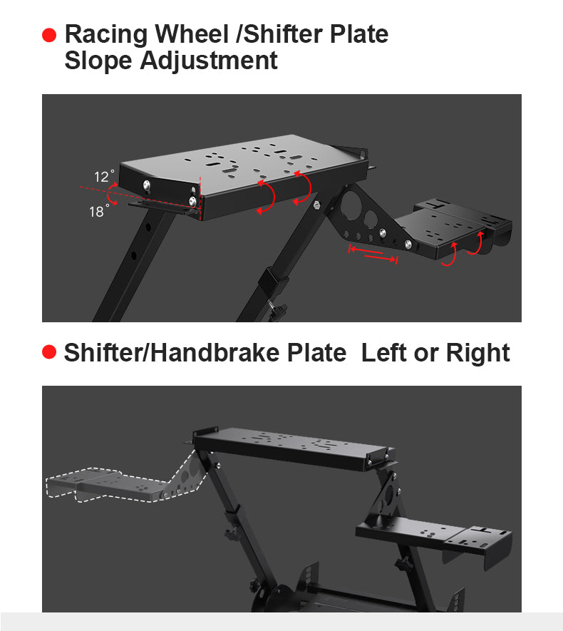 PXN-A10 Foldable and Adjustable Racing Sim Frame